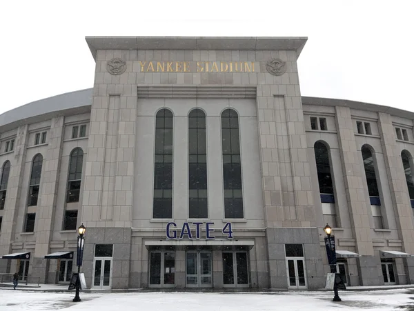 Yankee Stadium under vintern — Stockfoto