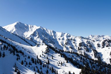 Kış Dağı Manzarası