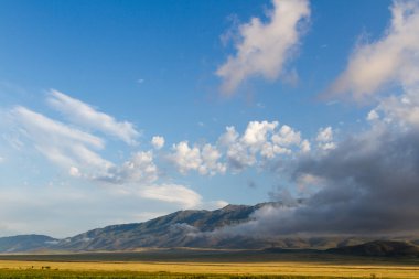 düşük güzel bulutlar
