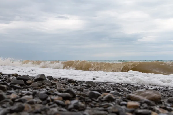 海岸の美しい波 ロイヤリティフリーのストック写真