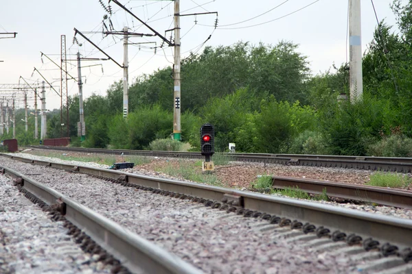 Ferrocarril — Foto de Stock