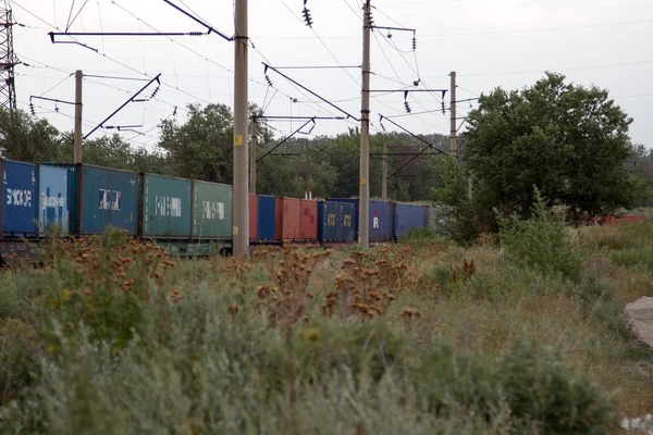 Spoorweg — Stockfoto