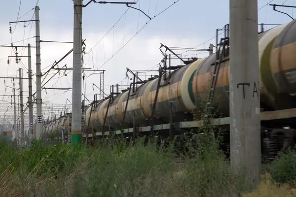 Ferrocarriles — Foto de Stock