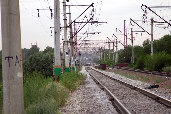 Ferrocarril — Foto de Stock