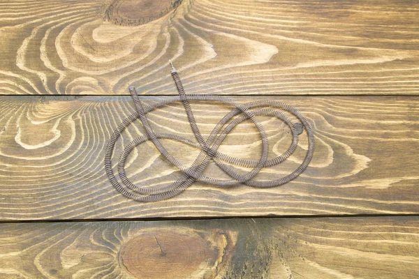 Fio espiral — Fotografia de Stock