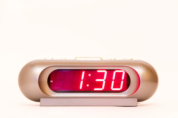 Digitale horloge 1:30 — Stockfoto