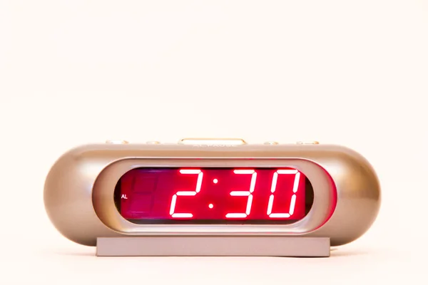 Reloj digital 2: 30 — Foto de Stock