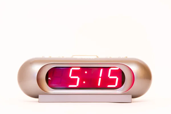 Digital Watch 5:15 — Stock Photo, Image