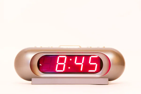 Relógio digital 8: 45 — Fotografia de Stock