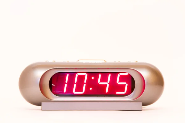 Reloj digital 10: 45 — Foto de Stock