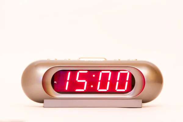 Reloj digital 15: 00 — Foto de Stock