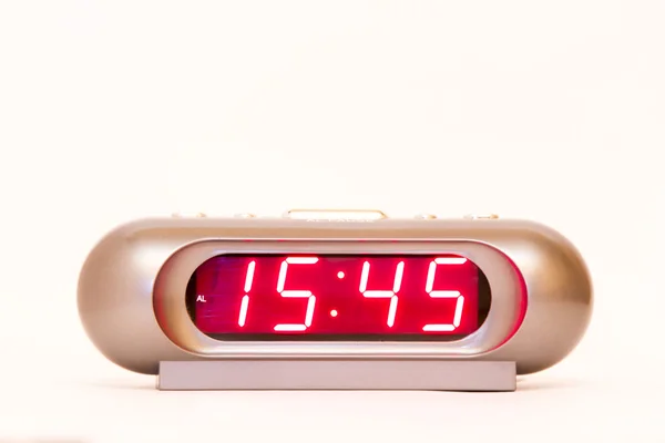 Reloj digital 15: 45 — Foto de Stock