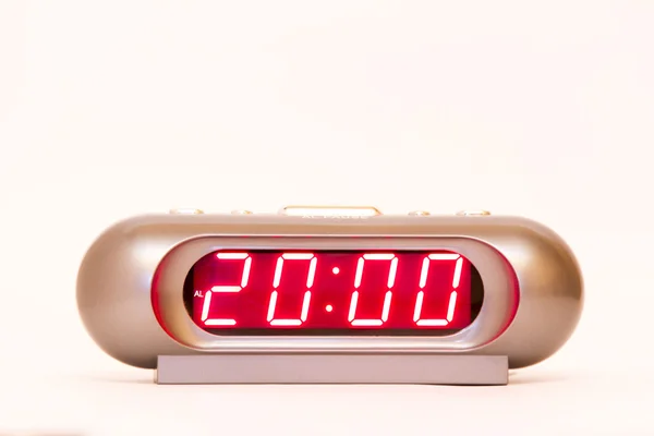 Digital Watch 20:00 — Stock Photo, Image