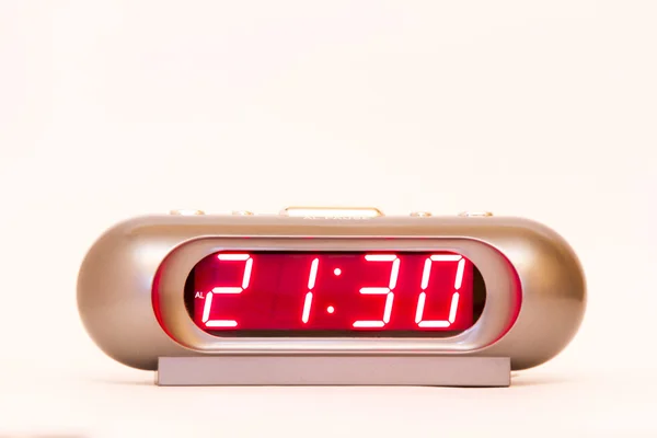 Reloj digital 21: 30 — Foto de Stock