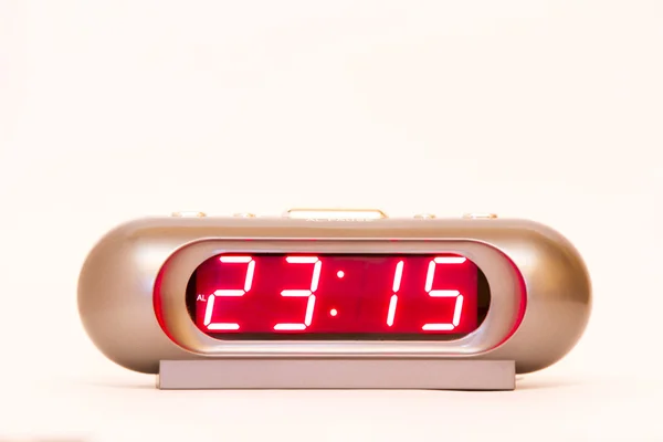 Reloj digital 23: 15 — Foto de Stock