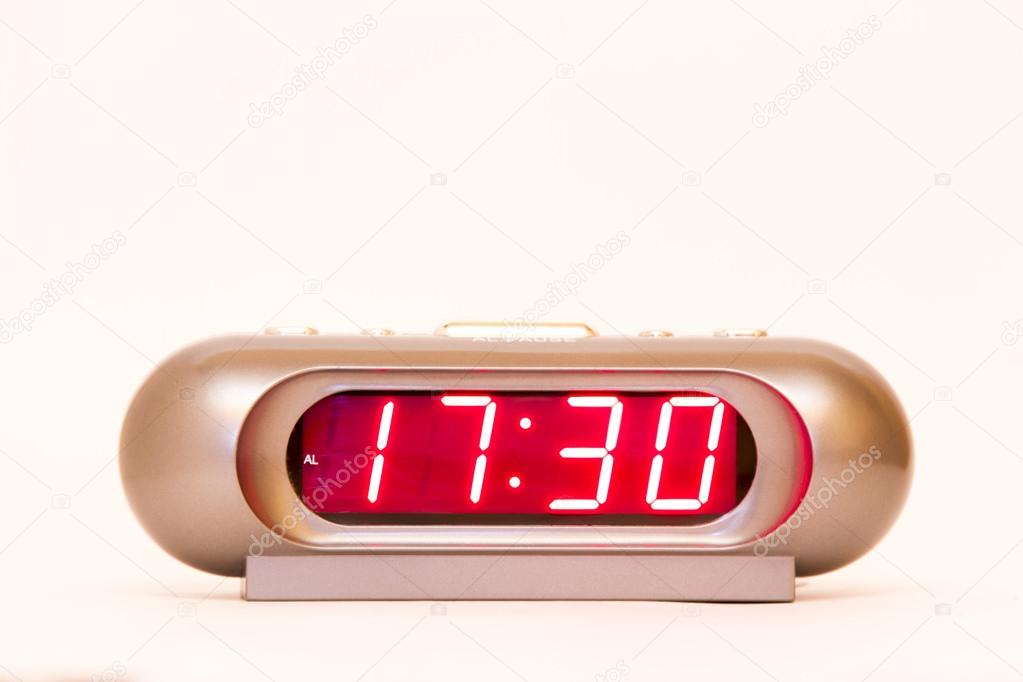 Digital Watch 17:30 — Stock Photo © Korvit #75582449