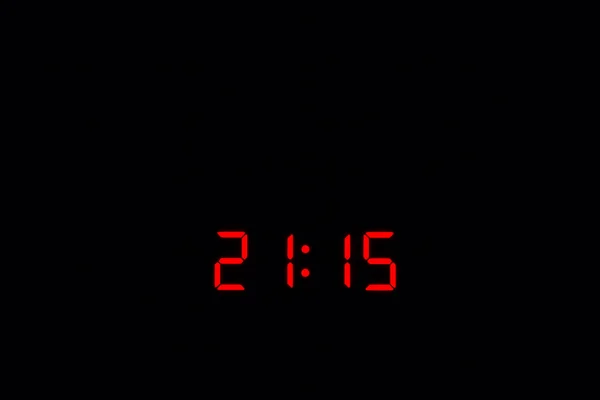 Montre numérique 21 : 15 — Photo