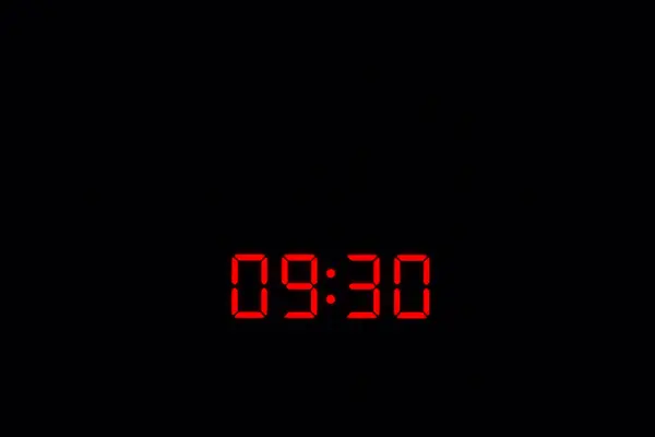 Orologio digitale 09: 30 — Foto Stock