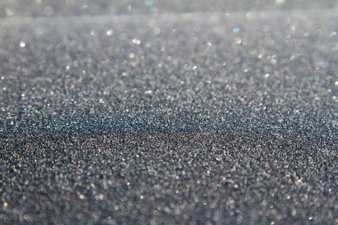 donmuş su damlaları yüzeyi