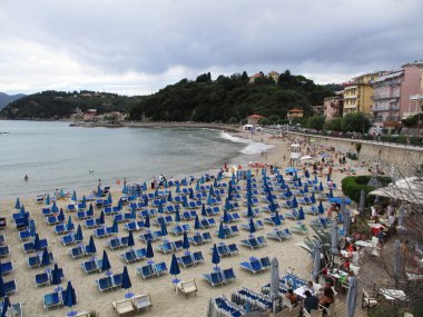 görünümü Lerici Körfez m ve plaj