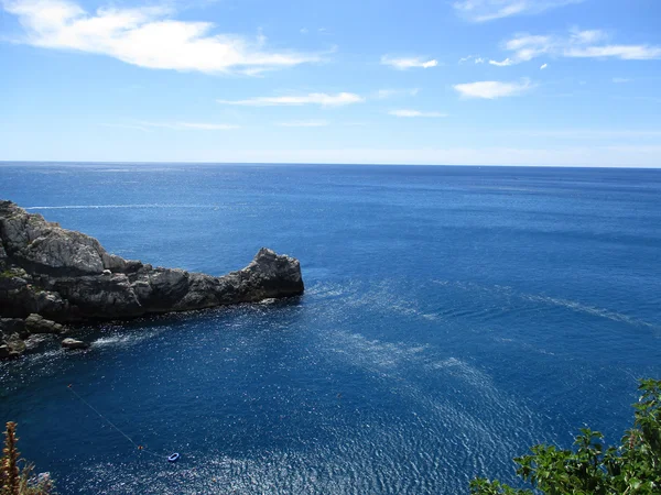 Uitzicht op de kust en de zee rond Portovenere z — Stockfoto