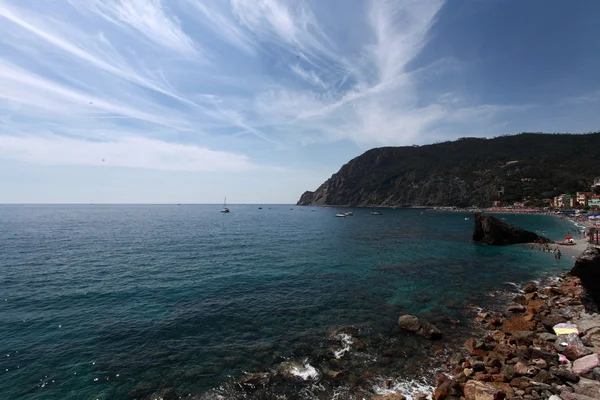 Vista sul golfo di Monterosso a — Foto Stock