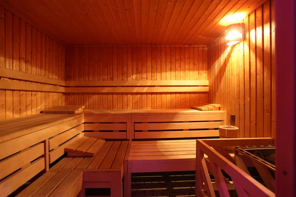 Sala de sauna — Fotografia de Stock