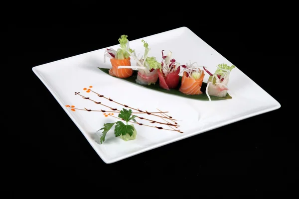 Smíšené sushi h — Stock fotografie