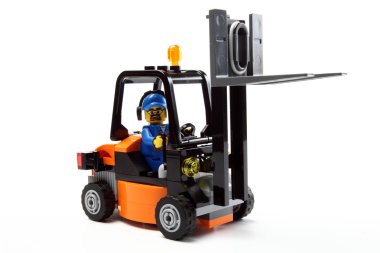 oyuncak adam forklift kamyon c