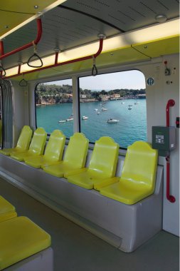 tramvay ve tren vagon bir