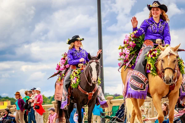 Portland Grand Parade kwiatowy 2016 — Zdjęcie stockowe