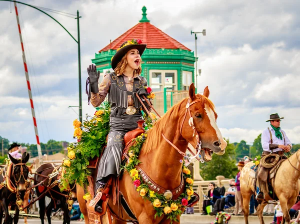 Portland Grand Floral Parade 2016 — Stock Photo, Image