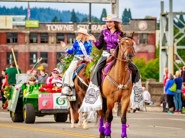 Portland Grand Floral Parade 2016 – stockfoto