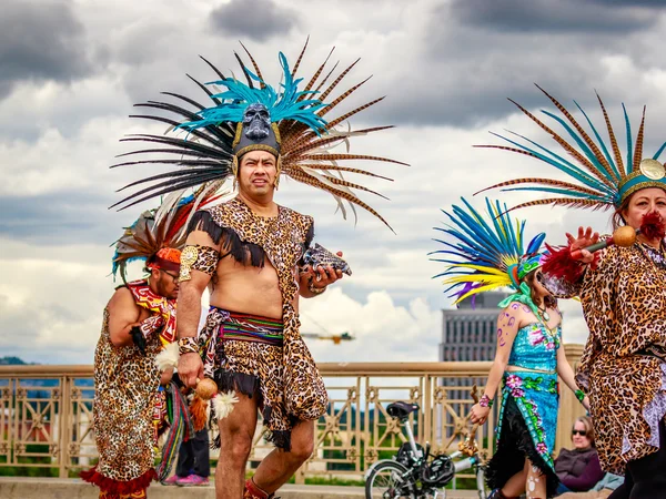 Portland-virágos Grand Parade 2016 — Stock Fotó