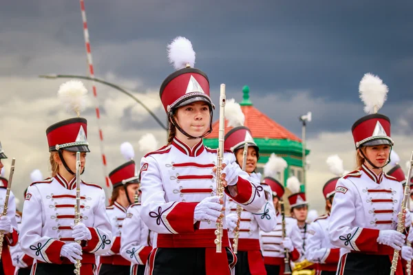 Портленд великий квіткові парад 2016 — стокове фото