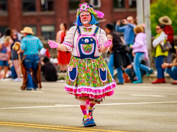 Portland büyük çiçek geçit töreni 2016 — Stok fotoğraf