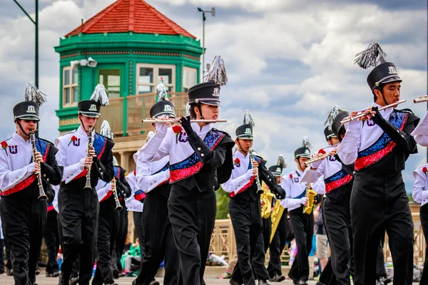 Портленд великий квіткові парад 2016 — стокове фото