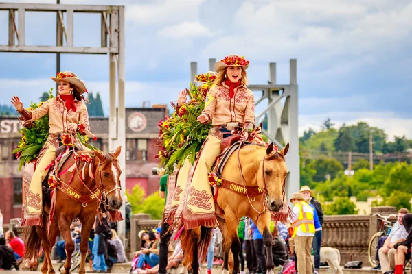 Portland Grand Parade kwiatowy 2016 — Zdjęcie stockowe