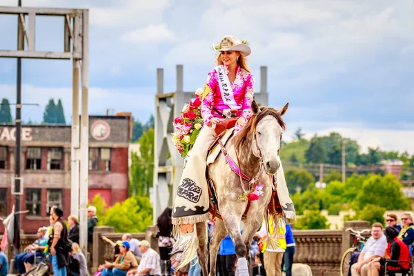 Portland Grand Parade kwiatowy 2016 — Zdjęcie stockowe