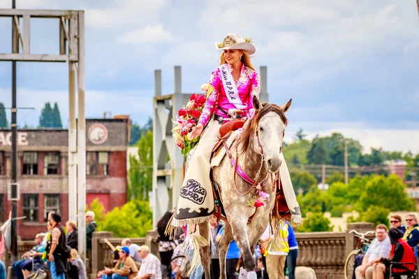 Portland Grand Parade kwiatowy 2016 — Zdjęcie stockowe