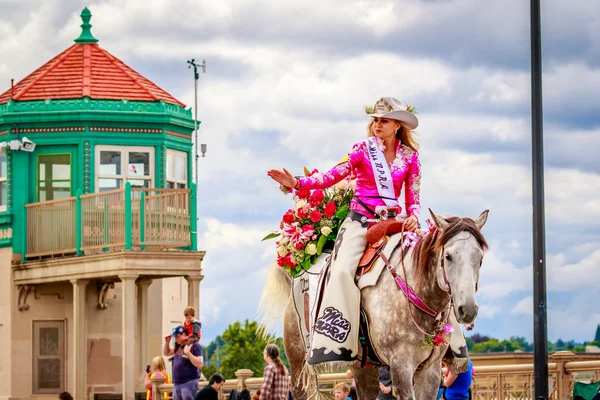 Portland Grand Floral Parade 2016 – stockfoto