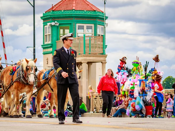 Portland Grand Parade kwiatowy 2016 — Zdjęcie stockowe