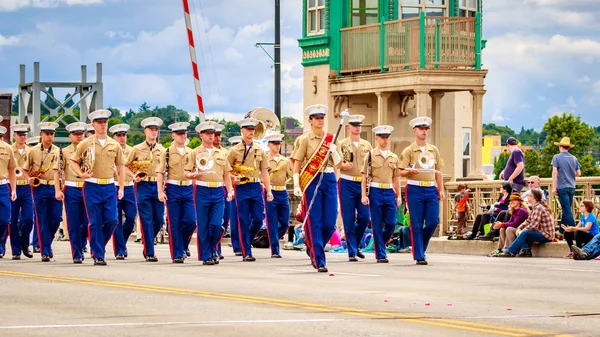 Portland Grand Parade kwiatowy 2016 — Zdjęcie stockowe