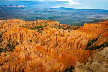 Bryce Amfitiyatrosu Bryce Point 'ten izlendi, Bryce Canyon Ulusal Parkı, Utah