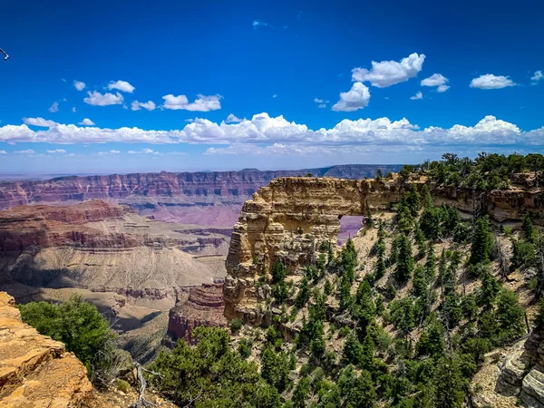 Ventana Ángeles Parque Nacional Del Gran Cañón Vista Desde North —  Fotos de Stock