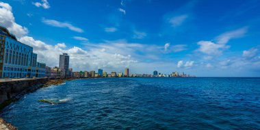 Havana Skyline ile Malecon, Küba