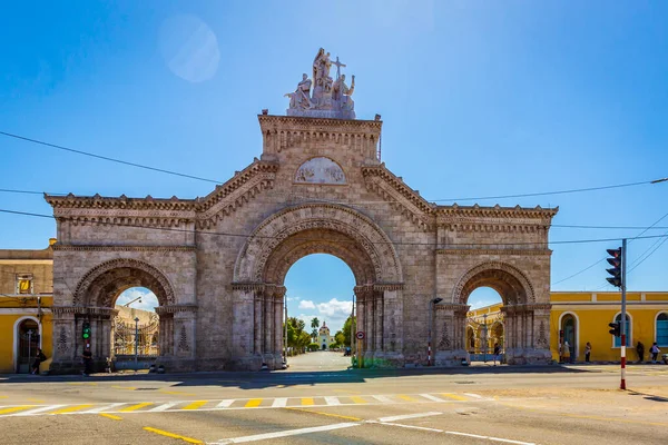 Main Entrance Colon Cemetery Vedado Neighbourhood Havana Cuba — Stock Photo, Image