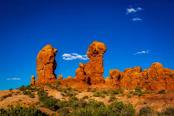 Garten Eden Arches National Park Utah — Stockfoto