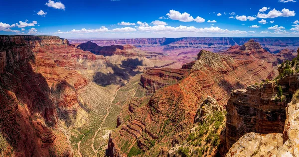 Národní Park Grand Canyon Pohled Severního Okraje Okně Andělů — Stock fotografie
