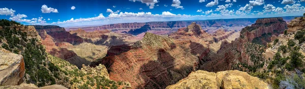 Parque Nacional Del Gran Cañón Visto Desde North Rim Cape —  Fotos de Stock